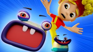 Жуткие Тапочки | D Billions Детские Песни