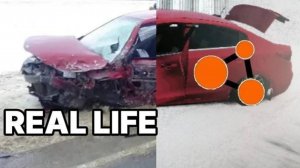 Авария на реальных событиях в BeamNG.Drive | #2