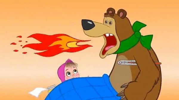 Заставка Маша и Медведь 2009-2014