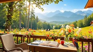 Место для чтения под открытым небом – щебетание птиц и шум ветра над весенними полями для изучения