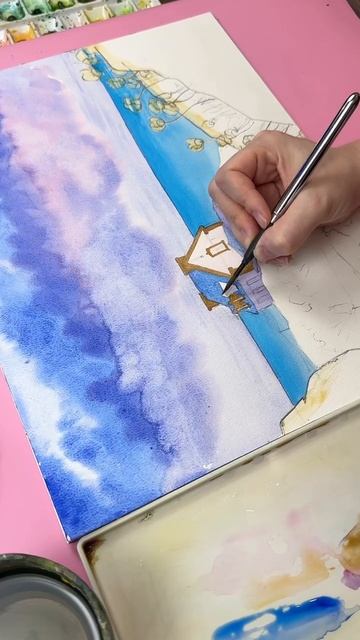 🎨 Новый урок в творческом клубе Dari Art - рисуем пейзаж акварелью!
#клуб_dariart смотреть онлайн