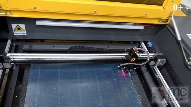 ✅ Лазерный станок Kimian 6040 RuiDa режет полистирол 2 мм