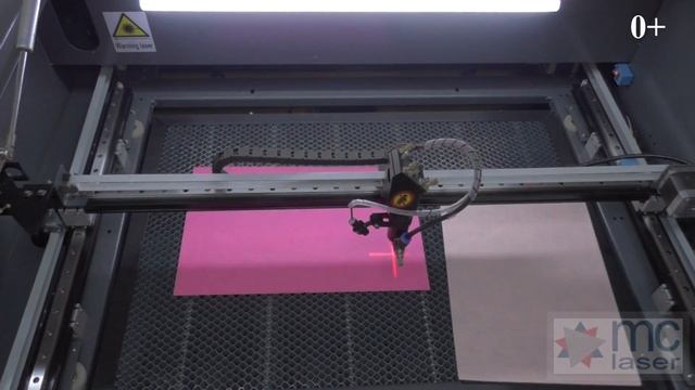 ✅ Лазерный станок, резак, гравёр Kimian 6040 RuiDa режет фетр.