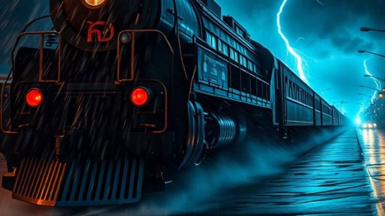 Поезд в пути: Музыка стука колес смотреть онлайн