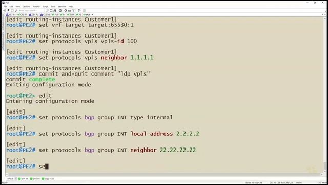 06. Configure the BGP Address Family смотреть онлайн