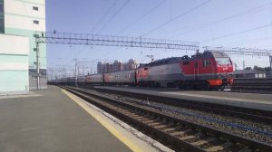 ЭП2К-263 с поездом №92 Москва-Северобайкальск