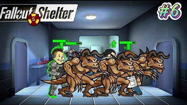 НАПАДЕНИЕ КОГТЕЙ СМЕРТИ НА ХАРДЕ | Fallout Shelter Выживание [6] смотреть онлайн
