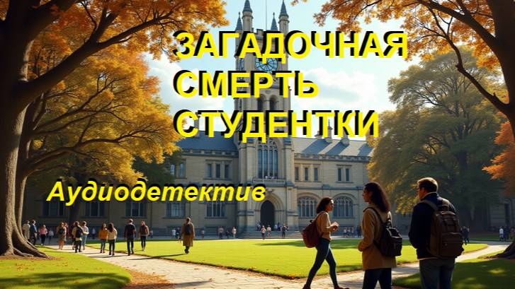 Аудиокнига "Загадочная смерть студентки" смотреть онлайн
