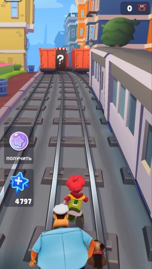 Загадочные препятствия subway Surfers