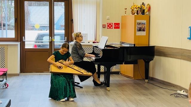 Адоевцева Елизавета. В. Кулёв.Вариации на тему песни Настеньки из м/ф «Аленький цветочек»