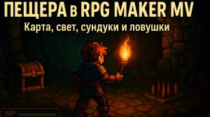 Как сделать пещеру в RPG Maker MV: освещение, события и ловушки