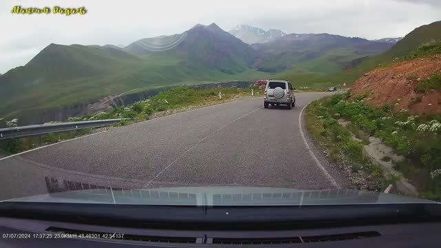 Еду в горы, в Джилы-Су (07.07.2024)#travel.