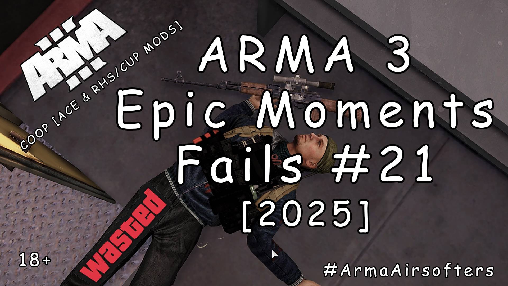 ARMA 3 - Эпичные моменты (Провалы) #21 - Вышка [2025] смотреть онлайн