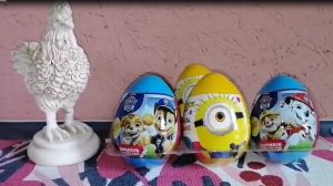 Обзоры. Распаковка. Коллекция: PAW Patrol (Щенячий патруль) #1 и Minion (Миньоны) #1.