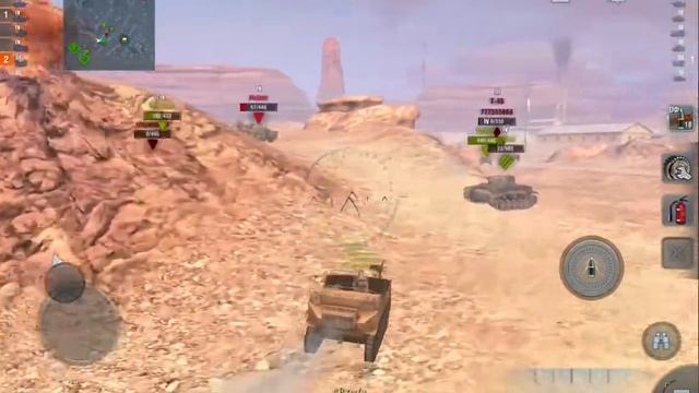 Wot Blitz Т82 - корыто с пушкой (android) смотреть онлайн