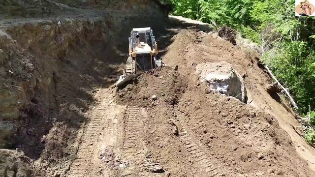 Строительство, срезаем горный склон смотреть онлайн