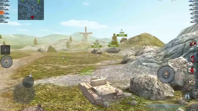 World of Tanks Blitz "AT 2" - медленно но уверенно (android) смотреть онлайн