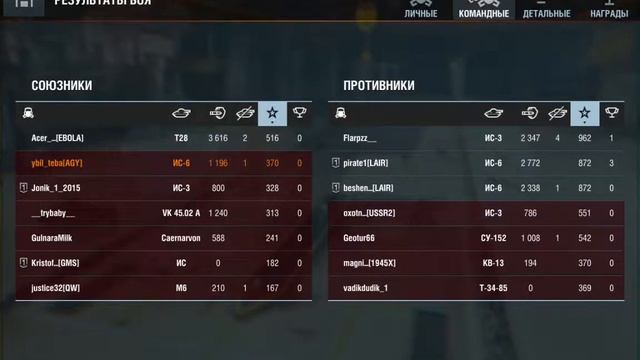 World of Tanks Blitz "ИС-6" - фарм серебра (android) смотреть онлайн
