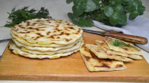 Хычины с сыром, картофелем