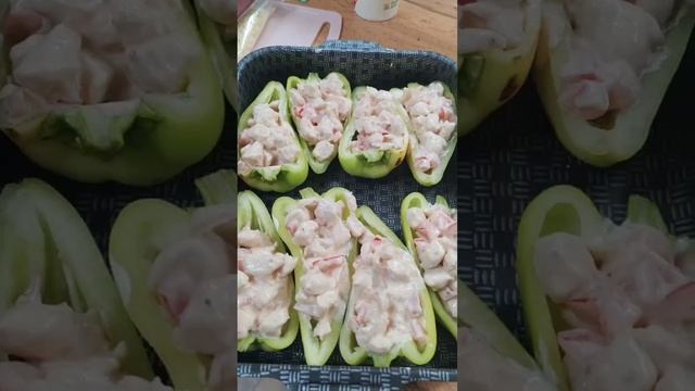 куриная грудка запечённая в перце от Черепа