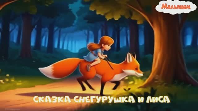 Сказка снегурушка и лиса мультфильм |АудиоСказка|народные|детские|рассказ|онлайн|мультфильм| смотреть онлайн