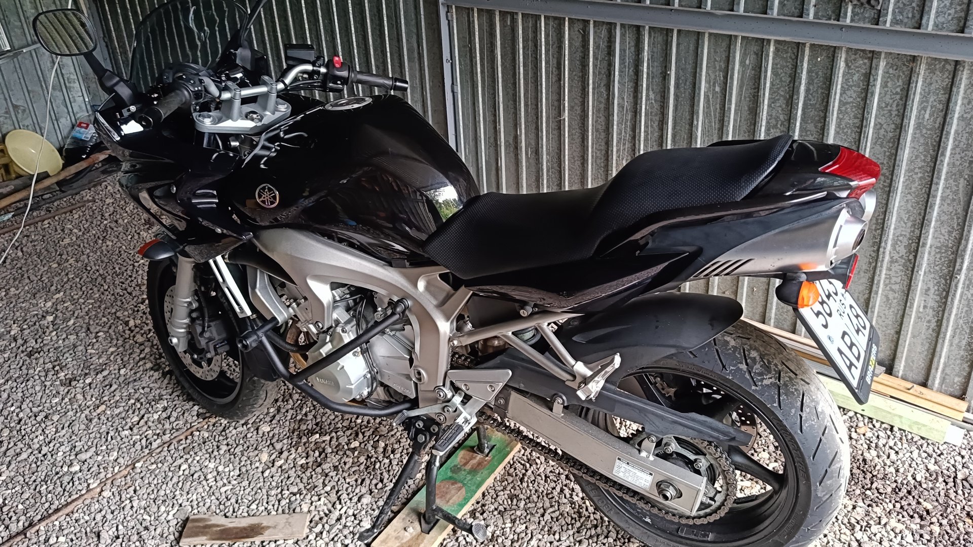 Yamaha FZ6-S Мануал по замене масла. смотреть онлайн