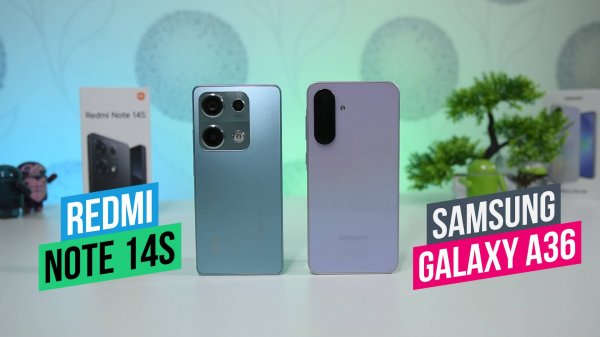 Samsung Galaxy A36 - Redmi Note 14s Что выбрать?