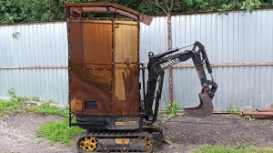 Мини экскаватор 29575. Кабина своими руками.