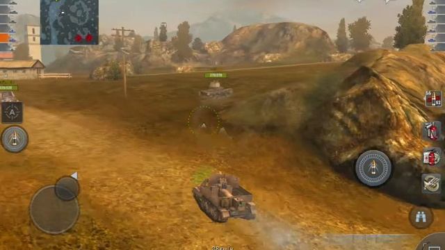 World of Tanks Blitz "UC 2-pdr" - косой (android) смотреть онлайн