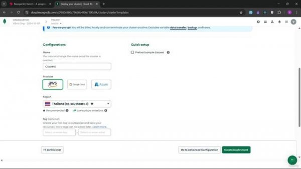 3 (5) -Setup mongodb database