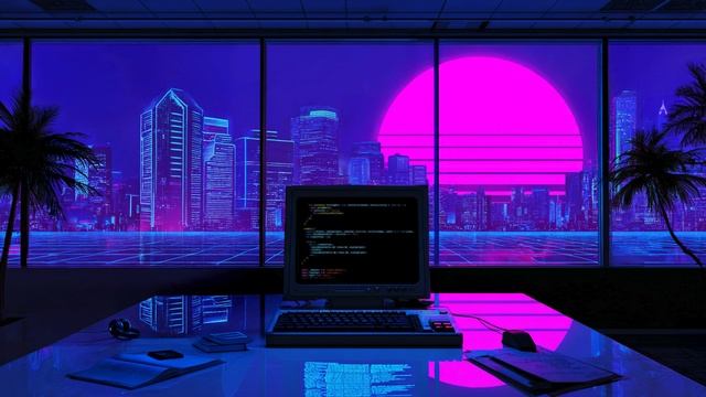 Synthwave Coding Mix V2.0 – Feels Like TERMINAL 1987 Never Closed