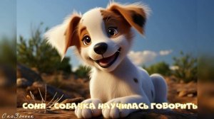 Сказка Соня - собачка научилась говорить |АудиоСказка|народные|детские|рассказ|онлайн|мультфильм|