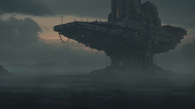 CONTACT LOST Dark Dystopian Ambient Alien World Soundscape Dystopian Ambience, Background