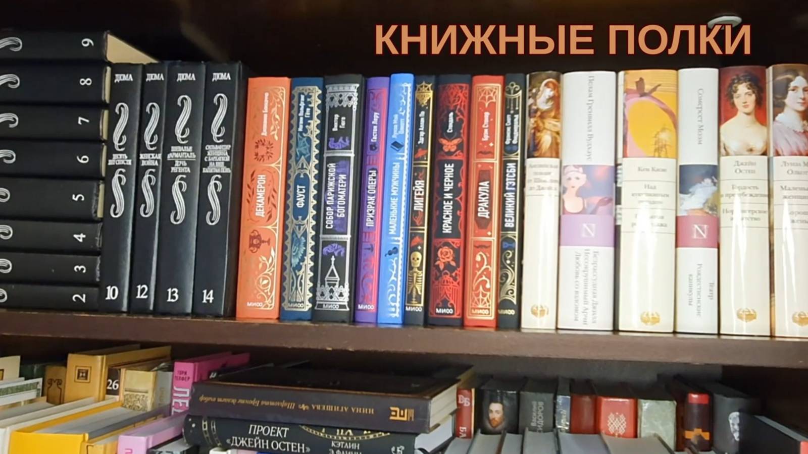 КНИЖНЫЕ ПОЛКИ. ПРИВОДИМ В ПОРЯДОК ПОЛКИ С ЗАРУБЕЖКОЙ смотреть онлайн