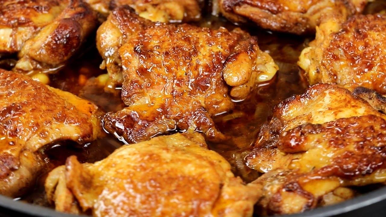 Куриные бедра на сковороде Вкуснее, чем в духовке Вкусный и быстрый ужин для семьи‼️ смотреть онлайн
