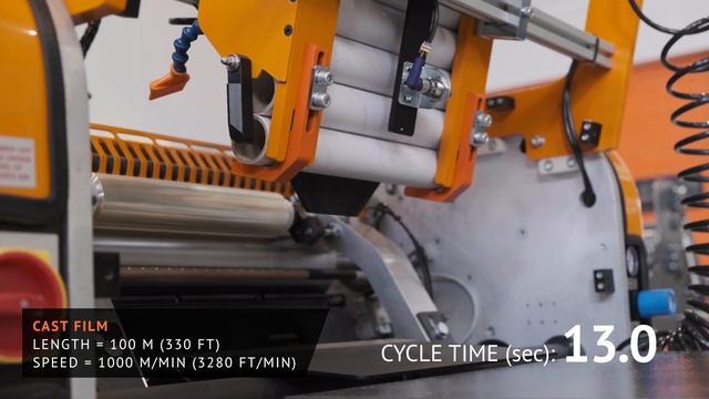 PVC cling film rewinding on PSF LIGHT 130 смотреть онлайн