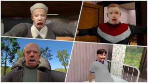 Все СКРИМЕРЫ Пацана 3 ➣ Побег Пацана 3: Лагерь