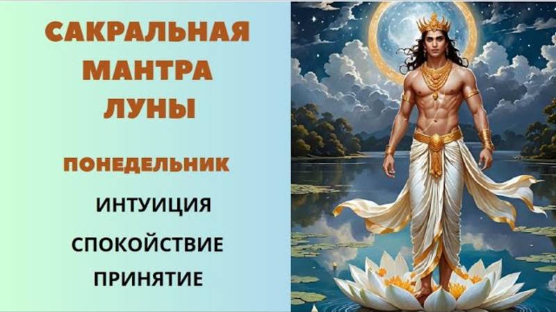 Сакральная мантра  Луне. Понедельник.