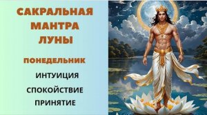 Сакральная мантра  Луне. Понедельник.