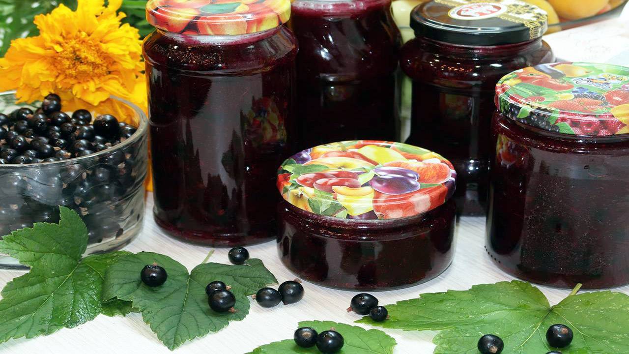 Чёрная смородина с сахаром на зиму смотреть онлайн
