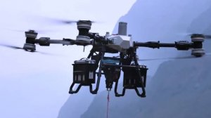 Китайский квадрокоптер с грузоподъемностью 80 кг