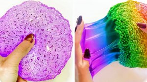 Слаймы, Игры со слаймами 🎨 Волшебная текстура!