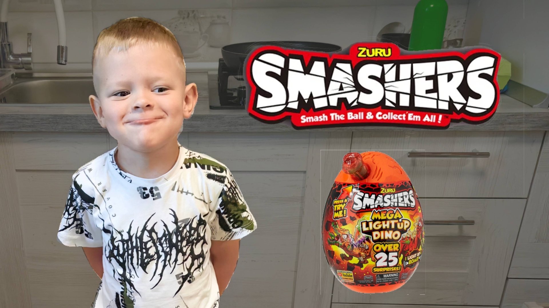 Распаковка яйца ZURU SMASHERS