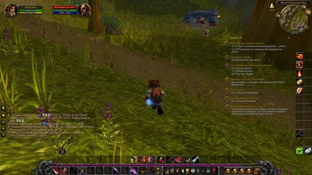 Видео №4 Играю на WOW Circle Wotlk 3.3.5a x1