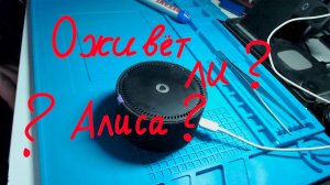 Яндекс станция мини - ремонт умной колонки/замена разъёма Туре С.