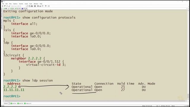 04. Validate the Layer 2 Circuit смотреть онлайн