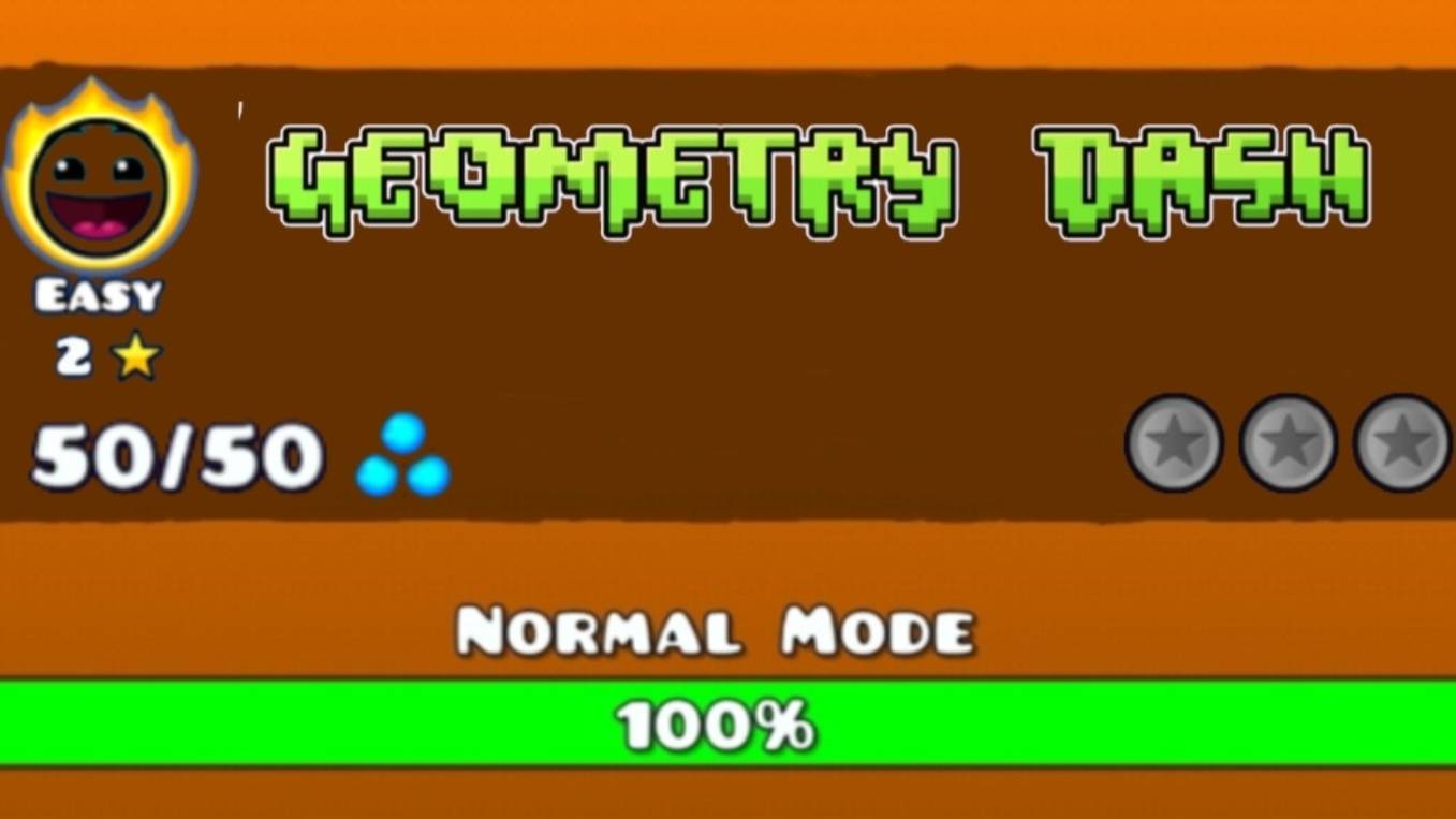 Я прошёл геометри даш в геометри даш. смотреть онлайн