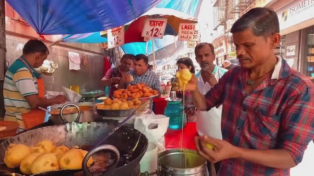 Индийская уличная еда. Как она есть - без прикрас. смотреть онлайн