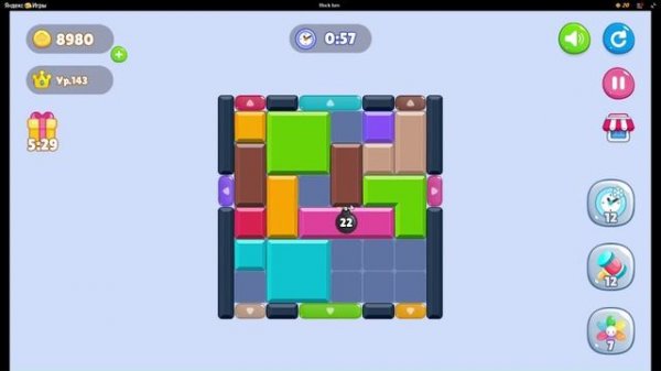 Block Jam или Color Block Jam прохождение Уровень 143