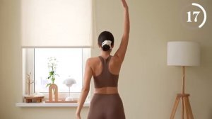 BEAUTIFUL BACK AND POSTURE - 8 minutes (simple but useful exercises for standing back)